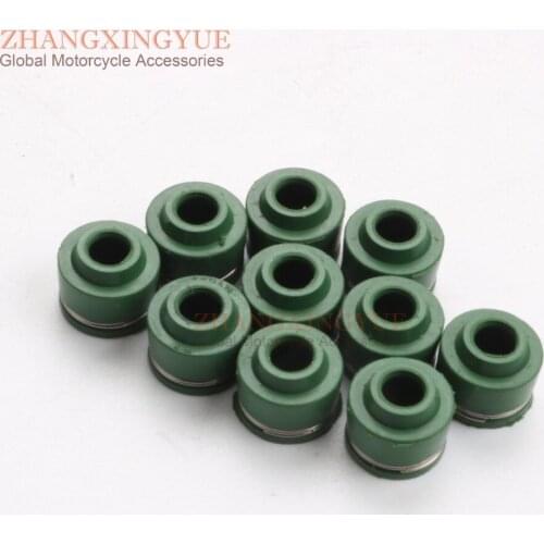 10pcs/lot VALVE STEM SEALS for Honda NSN700 NT650 NT700 VT600 VT750 XL650 XL600 XRV750 12208-413-003
