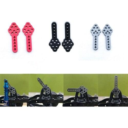2pcs Metal Shock Absorber Angle Height Adjustment Bracket for 1/10 Axial SCX10 90046 90047 RC Car Accessories