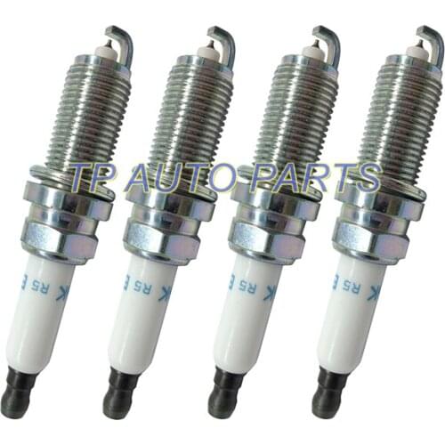 4 PCS Laser Platinum Spark Plugs for BM-W OEM 12120037663 LZFR6AP11GS