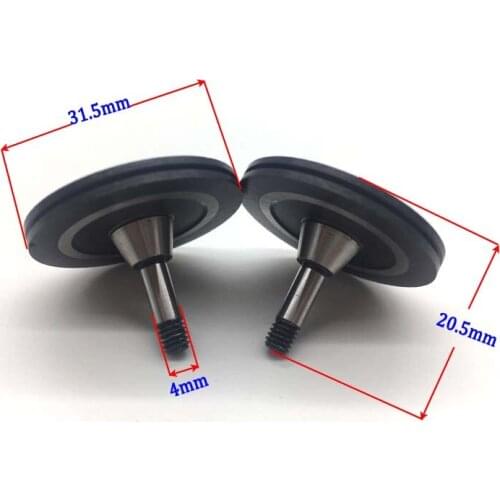 ART.2104E71Black Gemstone Guide Wheel Pulley 571 OD31.5mm*L20.5mm