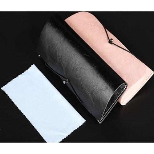 Oversize Sunglasses Bag Fashion Men Women Portable Glasses Case Magnetic Pu Leather Foldable Glasses Box For Eyeglass Product