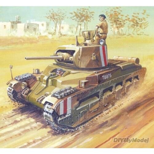DIYMyModeI UK Matilda II Mk III Matilda infantry tank DIY Handcraft Paper Model KIT Handmade Toy Puzzles Gift Movie props