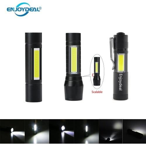 Enjoydeal 2000LM Mini Led Flashlight Ultra Bright Waterproof Pocket Torch Penight Portable Flashlight For Outdoor Lighting light