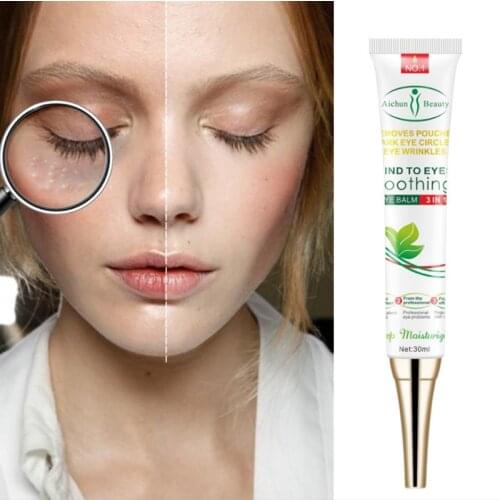Eye Cream Peptide Collagen Serum Anti-Wrinkle Anti-Age Remove Dark Circles Eye Care Against Puffiness And Bags Hydrate Eye Cream