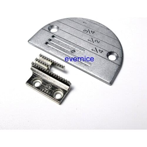 Feed Dog + Needle Plate For Singer Class 31 31-15 31-17 31-18 31-19 31-20 331K