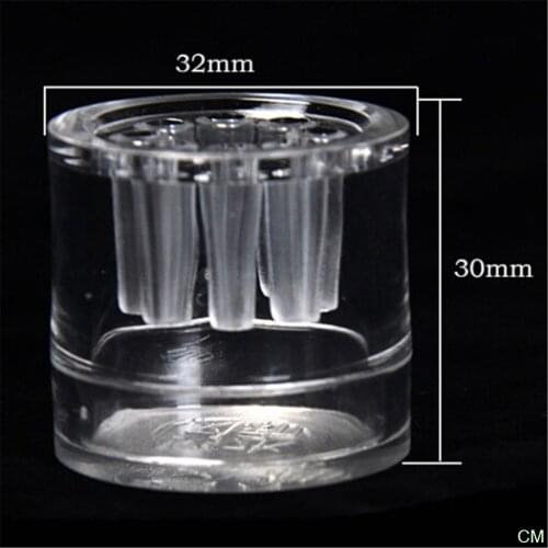 8 Hole Snail Trap Transparent Leech Vivarium Planarian Pest Catch Pen red bee shrimp Worm Bait Feeding Box Aquarium Cleaner Tool