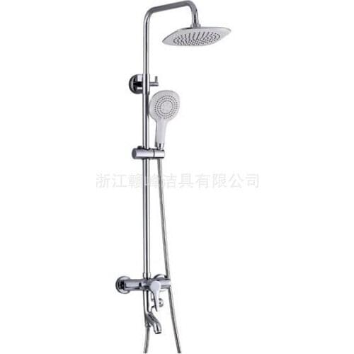 Ben tiger suit full copper shower faucet hot and cold shower full body lift copper bathroom shower