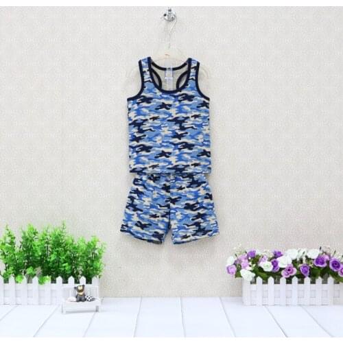 Baby Pure 100% Cotton Shirts+Shorts Newborn Summer Boys 2 Pieces/set Tank tops+Underwear Kids Clothing outfits New Style Clothes