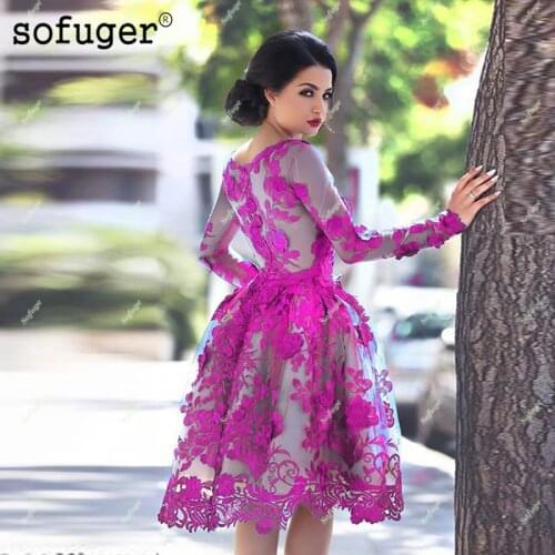 SOFUGER Womens Lace Dresses