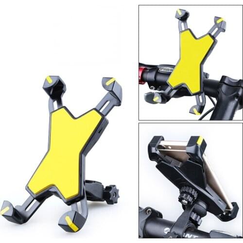 Universal Motorcycle Bike Bicycle Mount Holder For Cell Phone GPS Stand Holder Handlebar Extender For iPhone 12 Samsung Support