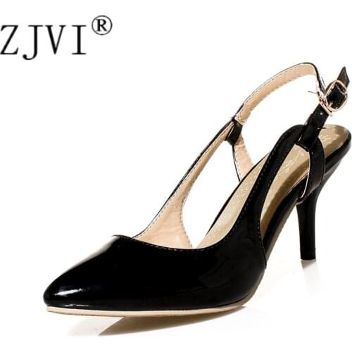 ZJVI Women's Shoes With A Strap