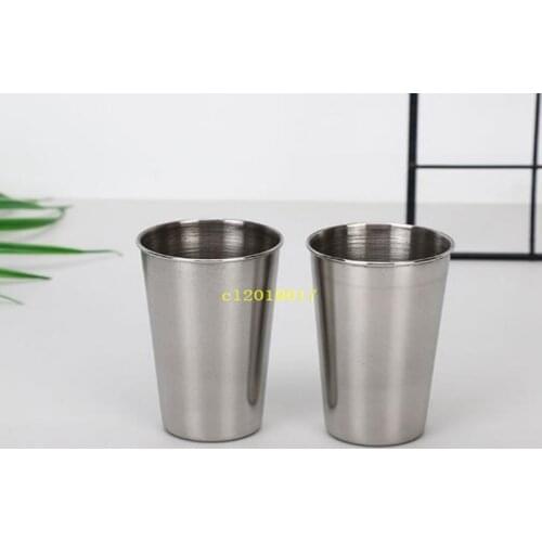100 ml creative stainless steel portable glass beer cup