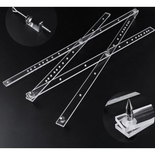 50cm Scale Excellent Folding Ruler Artist Pantograph Copy Rluers Draw Enlarger Reducer Tool for Office School Drawing