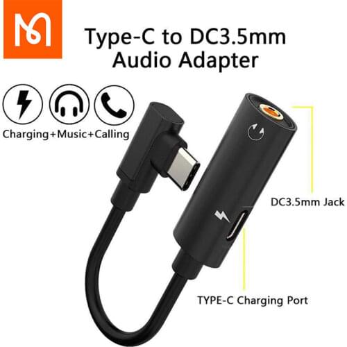 Mcdodo Type-C To 3.5mm 2in1 Jack Audio Earphone Adapter For Huawei p10