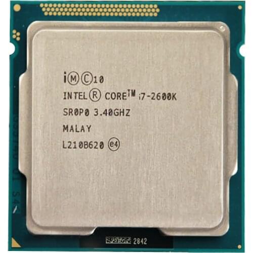 Intel Core i7-2600k i7 2600k Quad Core CPU 3.4GHz/95W/LGA1155 Desktop CPU