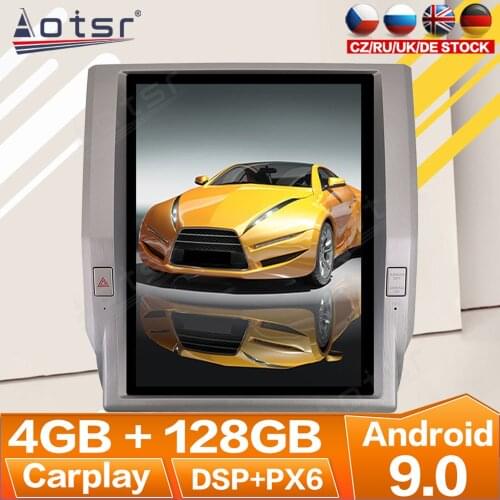 For Toyota Tundra 2014 2015 2016 2017 Android Radio Multimedia Car Cassette Recorder Stereo Player Tesla PX6 GPS Navi Head Unit