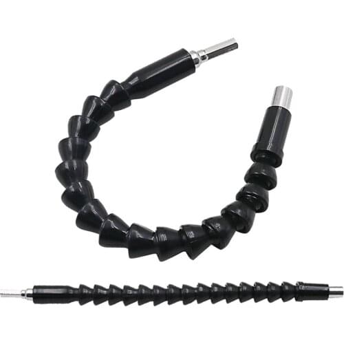 Flexible Shaft Extension Screwdriver Drill Bit Car Repair Tools 295mm Holder Connect Link For Electronics Drill 1/4" Hex Shank