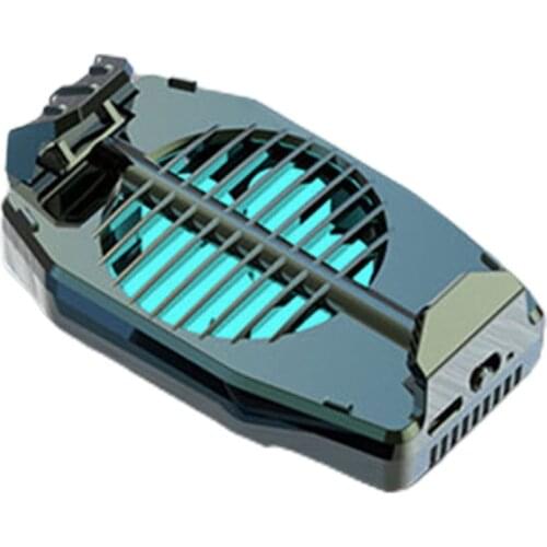 H15 USB Plug In Mobile Phone Cooler Game Silent Cooling Fan Holder Stand Radiator For Iphone For Phone