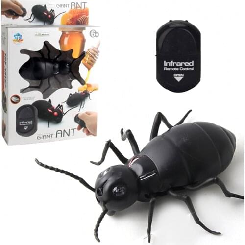 Infrared RC Remote Control Animal Toy Electric Cockroach Simulation Doll Insect Crawl Cockroaches For Adult Prank Insects