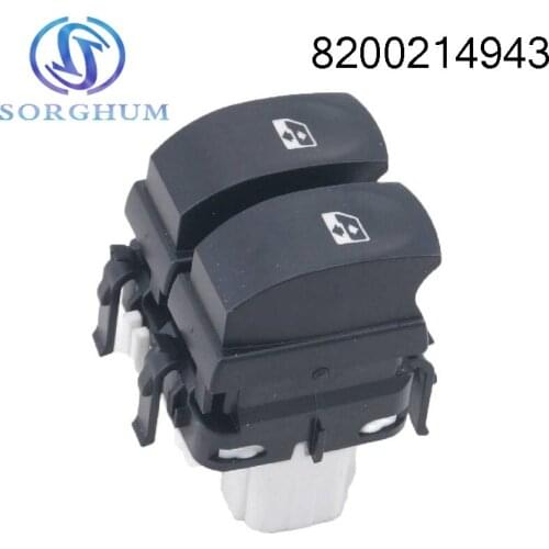 Window Control Switch Button For Renault Clio III For Modus Twingo II 2005 2006 2007 2008 2009-2019 8200214943