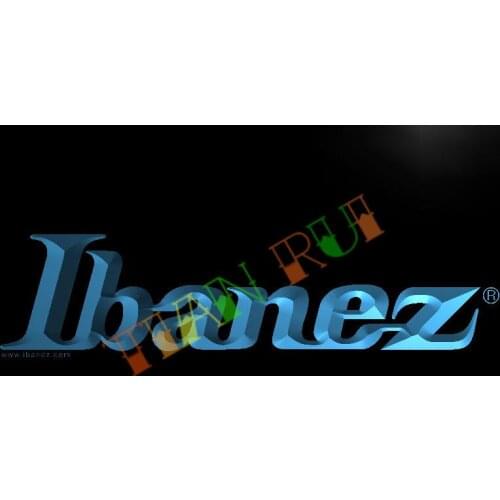 LL164- Ibanez Guitars Bass Band Rock LED Neon Light Sign , , Wholesale home decor crafts