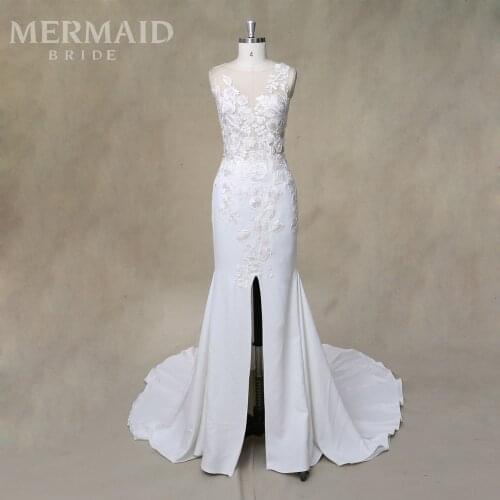 Mermaid Bride Long Wedding Dresses
