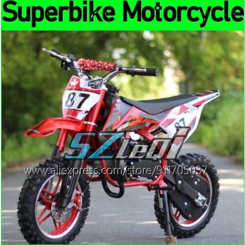 49/50cc Mini Motorcycle Small Buggy 2 Stroke Mountain Gasoline Scooter ATV off-road Superbike Moto Bikes Child Racing Autocycle