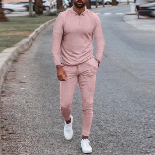 2021 Men Casual Summer Short Sleeve Shirt Tops And Drawstring Pants Suit Fashion Solid Male Clothes Outfits Loose Streetwears