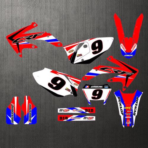 Free customized Motorcycle 3M Graphics DECALS STICKERS For HONDA CRF450X 2008 2009 2010 2011 2012 2013 2014 2015 2016 2017 2018