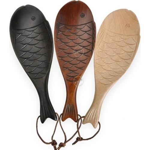 Natural fish nanmu nonstick spoon Steamed Rice cooker gifts home department public table spoon