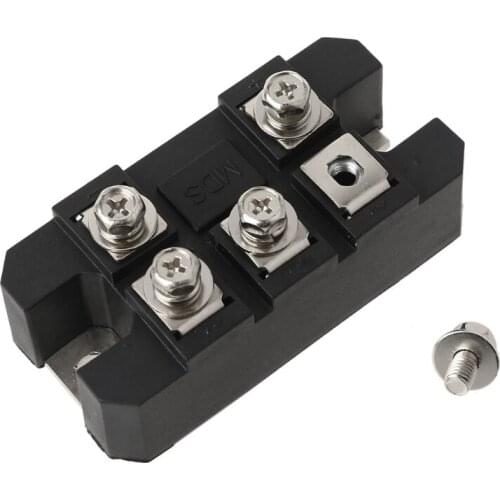 Authentic 100A Amp Bridge Rectifier MDS100A 1600V 3-Phase Diode Bridge Rectifier 4 Terminal Diode Module with Copper Bottom