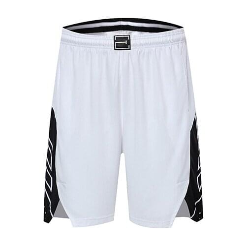 Breathable basketball shorts adult unisex sports five shorts black red white green quick drying loose Fitness basketball shorts