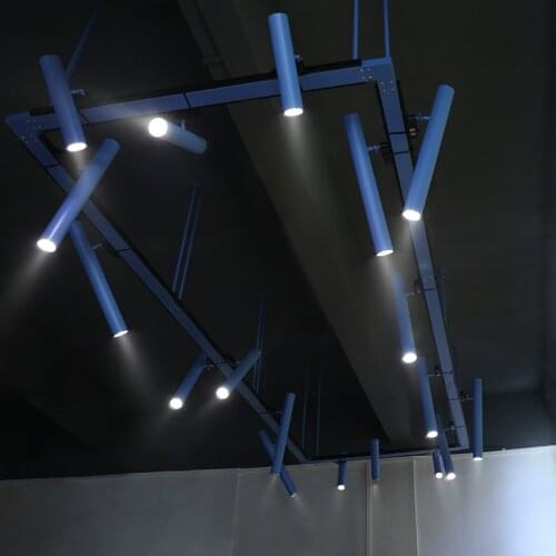 Modern LED pendant lights restaurant lamp Industrial Office Bar Track light indoor lighting Showroom Shop Display chandelier