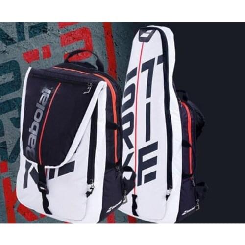 New Tennis Bag Backpack Sports Training Bags Backpack Large With Shoes Pocket Bulk Storage Waterproof Racket -40
