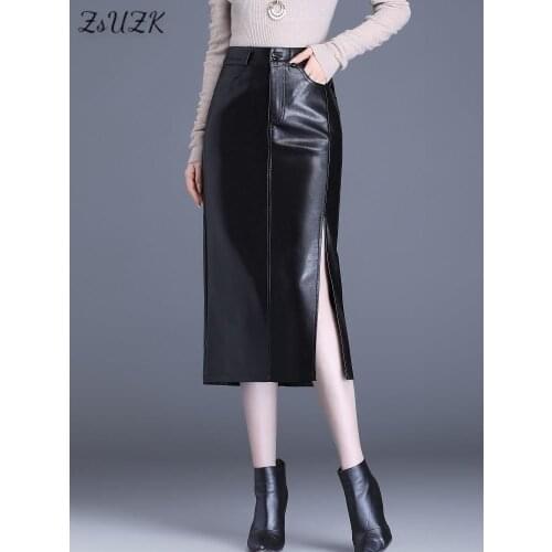 Юбки-карандаши с разрезом ZUZK China At AliExpress