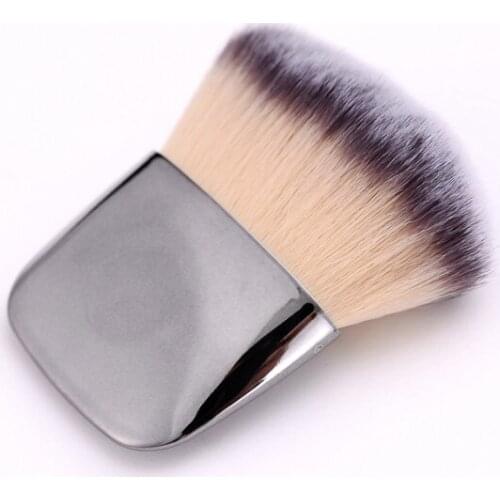 1pc makeup powder brush metal face blender brushes make up foundation loose powder cosmetic tools