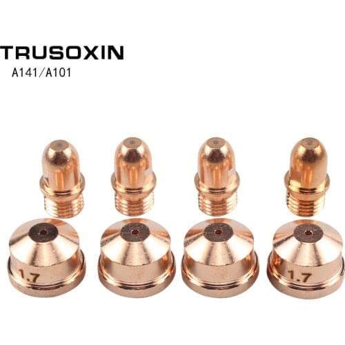 3 Tip PD0101 and 3 Electrode PR0101 Non-original A141 A101 Air Plasma Cutting Torch Cutter Consumables kit