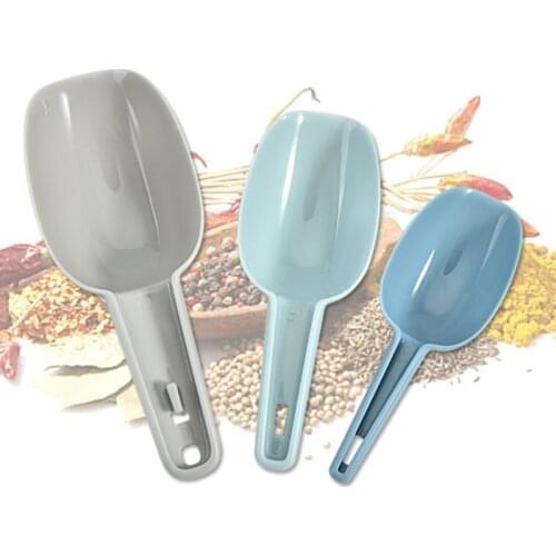 3 Pcs Multifunctional Kitchen Food Scoop Flour Shovel Healthy Environmentally