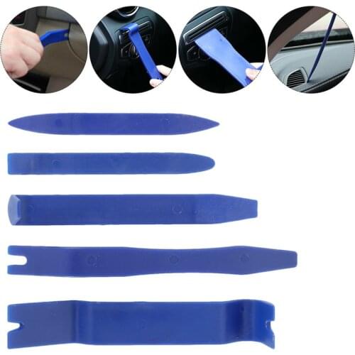 5pcs Car Removal Tools Car Audio Repair Kit Hand-held Panel Remover Mast Car Dashboard Door Trim Panel Clamp Disassembly Tool