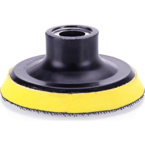 80MM Car Polishing Buffing Pad Hook Loop Backer Plate Select Size Sets Backing