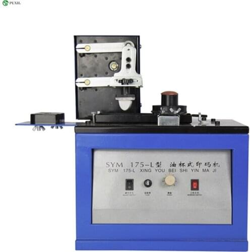 Automatic Inkjet Electric Pad Printer, Bottle Cap Date Printer, LOGO Printing, Metal Glass Coding Machine