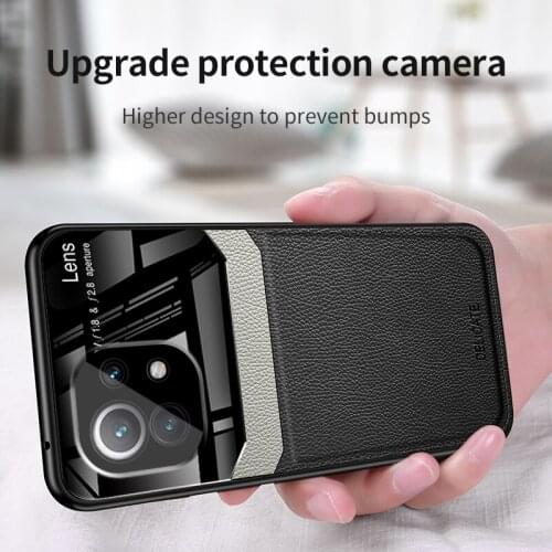 Full Protection Super Thin Luxury Leather Case for Xiaomi Redmi Note 10 Pro 11 10S Poco X3 Pro M3 F3 5G 10T 9T 9A 9C Funda