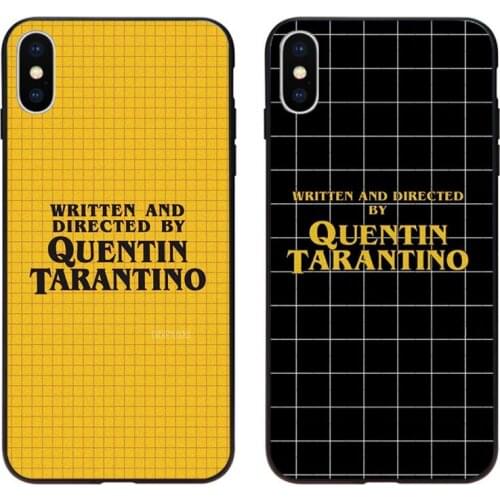 YJZFDYRM Written Directed Quentin Tarantino Customer Phone Case for iPhone 11 pro XS MAX 8 7 6 6S Plus X 5S SE 2020 XR case