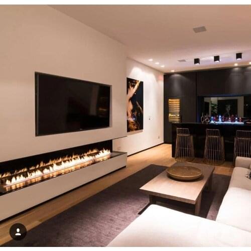 21 AUG Inno-Fire 60 inch silver or black wifi electric fireplace electric fireplaces for home