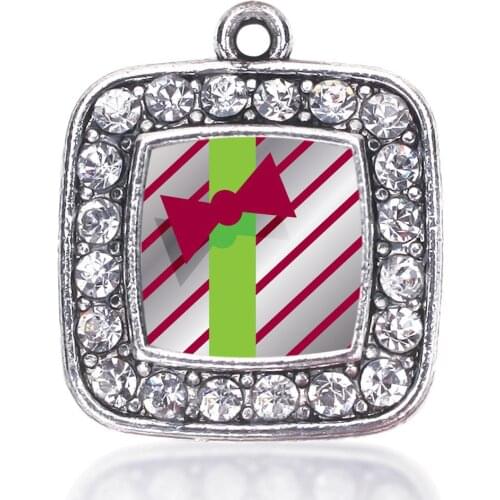 This festive memory charm makes the perfect stocking stuffer SQUARE CHARM