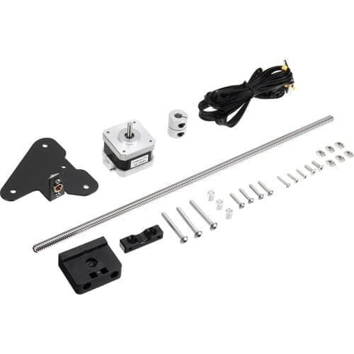 Original CREALITY 3D Ender-3 V2 Dual Screw Rod Upgrade Kit Double 8MM Lead Screw with Nuts Upgraded for Ender 3 V2 3D Printer