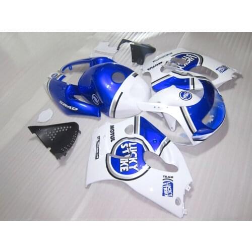 Fairing kit For SUZUKI SRAD GSXR 600 750 1996 1997 1998 1999 2000 96 97 98 99 00 plastic gsxr600 fairings LC78 blue white