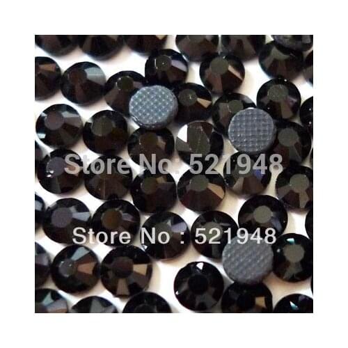 Hot ! ! ! AAA Grade SS16(3.8~4.0mm) Jet DMC Hotfix Rhinestones 288 pcs with gule Strongly recommended