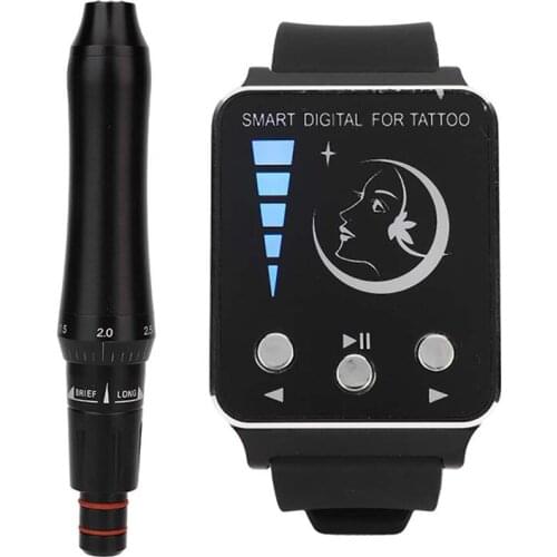 1set Professional Microblading Supplies With Watch Permanent Makeup Tools Supplies Wireless Permanent Makeup Tattoo Machine