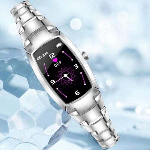 Fashion H8 Updated H8 Pro Smart Bracelet Women IP67 Waterproof Heart Rate Monitor Call Reminder Fitness Bracelet Lady Wristband